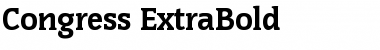 Download Congress-ExtraBold Font Download Congress-ExtraBold Font