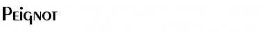 Download Peignot Font Download Peignot Font