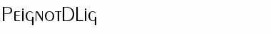Download PeignotDLig Font Download PeignotDLig Font
