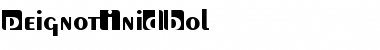 Download PeignotIniDBol Font Download PeignotIniDBol Font