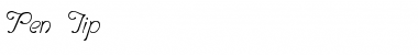 Download Pen Tip Font Download Pen Tip Font