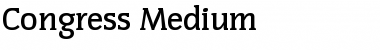 Download Congress-Medium Font Download Congress-Medium Font