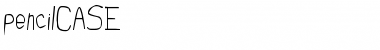 Download pencilCASE Font Download pencilCASE Font