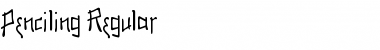 Download Penciling Font Download Penciling Font