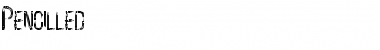 Download Pencilled Font Download Pencilled Font