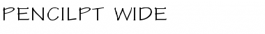 Download PENCILPT WIDE Font Download PENCILPT WIDE Font
