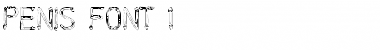 Download PENIS FONT 1 Font Download PENIS FONT 1 Font