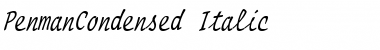 Download PenmanCondensed Font Download PenmanCondensed Font
