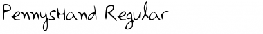 Download PennysHand Font Download PennysHand Font