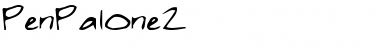 Download PenPalOne2 Font Download PenPalOne2 Font