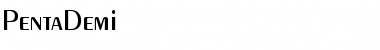 Download PentaDemi Font Download PentaDemi Font