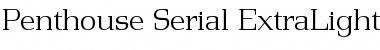 Download Penthouse-Serial-ExtraLight Font Download Penthouse-Serial-ExtraLight Font