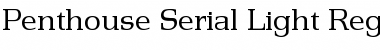 Download Penthouse-Serial-Light Font Download Penthouse-Serial-Light Font