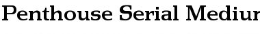 Download Penthouse-Serial-Medium Font Download Penthouse-Serial-Medium Font