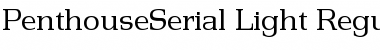 Download PenthouseSerial-Light Font Download PenthouseSerial-Light Font