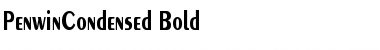 Download PenwinCondensed Font Download PenwinCondensed Font