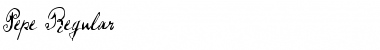 Download Pepe-Regular Font Download Pepe-Regular Font
