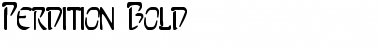 Download Perdition Bold Font Download Perdition Bold Font