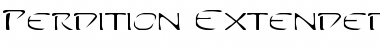 Download Perdition Extended Font Download Perdition Extended Font