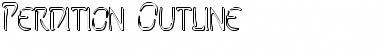 Download Perdition Outline Font Download Perdition Outline Font