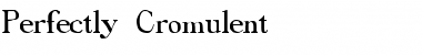 Download Perfectly Cromulent Font Download Perfectly Cromulent Font