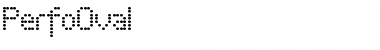 Download PerfoOval Font Download PerfoOval Font