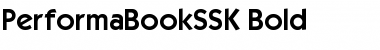 Download PerformaBookSSK Font Download PerformaBookSSK Font