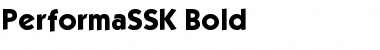Download PerformaSSK Font Download PerformaSSK Font