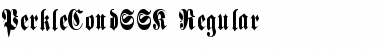 Download PerkleCondSSK Font Download PerkleCondSSK Font