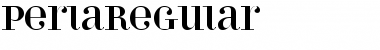 Download PerlaRegular Font Download PerlaRegular Font