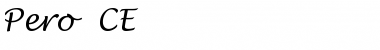 Download Pero CE Font Download Pero CE Font