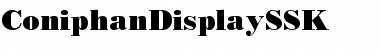 Download ConiphanDisplaySSK Font Download ConiphanDisplaySSK Font