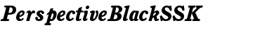 Download PerspectiveBlackSSK Font Download PerspectiveBlackSSK Font