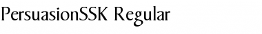 Download PersuasionSSK Font Download PersuasionSSK Font