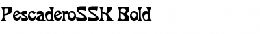 Download PescaderoSSK Font Download PescaderoSSK Font