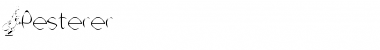 Download Pesterer Font Download Pesterer Font