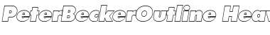 Download PeterBeckerOutline-Heavy Font Download PeterBeckerOutline-Heavy Font