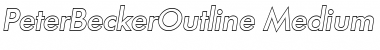 Download PeterBeckerOutline-Medium Font Download PeterBeckerOutline-Medium Font