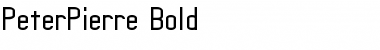 Download PeterPierre Font Download PeterPierre Font