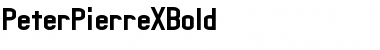Download PeterPierreXBold Font Download PeterPierreXBold Font