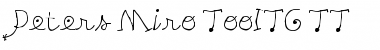 Download Peters Miro TooITC TT Font Download Peters Miro TooITC TT Font