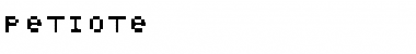 Download Petiote Font Download Petiote Font