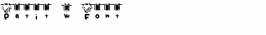 Download Petit-w Font Font Download Petit-w Font Font