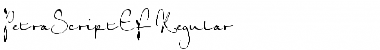Download PetraScriptEF-Regular Font Download PetraScriptEF-Regular Font