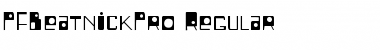 Download PF Beatnick Pro Font Download PF Beatnick Pro Font