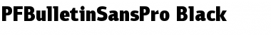 Download PF Bulletin Sans Pro Font Download PF Bulletin Sans Pro Font