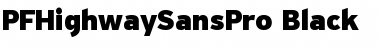 Download PF Highway Sans Pro Font Download PF Highway Sans Pro Font