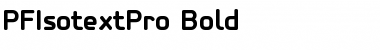 Download PF Isotext Pro Font Download PF Isotext Pro Font