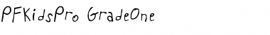 Download PF Kids Pro Grade One Font Download PF Kids Pro Grade One Font