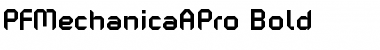 Download PF Mechanica A Pro Font Download PF Mechanica A Pro Font